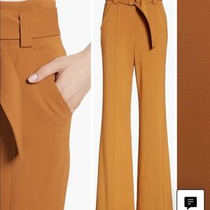 ALC Cognac crepe trouser never worn with tags